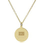 Chobanian & Avedisian School of Medicine 18K Gold Pendant & Chain Shot #2