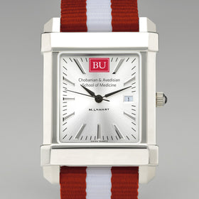 Chobanian & Avedisian School of Medicine Collegiate Watch with RAF Nylon Strap for Men Shot #1