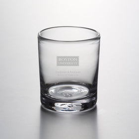 Chobanian & Avedisian School of Medicine Double Old Fashioned Glass by Simon Pearce Shot #1