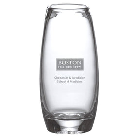 Chobanian & Avedisian School of Medicine Glass Addison Vase by Simon Pearce Shot #1