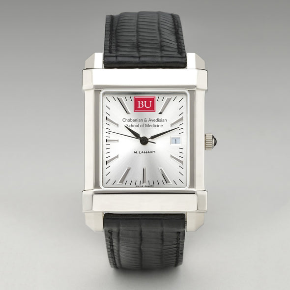 Chobanian & Avedisian School of Medicine Men's Collegiate Watch with Leather Strap Shot #2