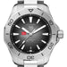 Chobanian & Avedisian School of Medicine Men's TAG Heuer Steel Automatic Aquaracer with Black Dial