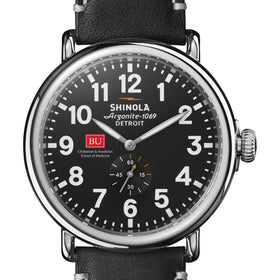 Chobanian & Avedisian School of Medicine Shinola Watch, The Runwell 47 mm Black Dial Shot #1