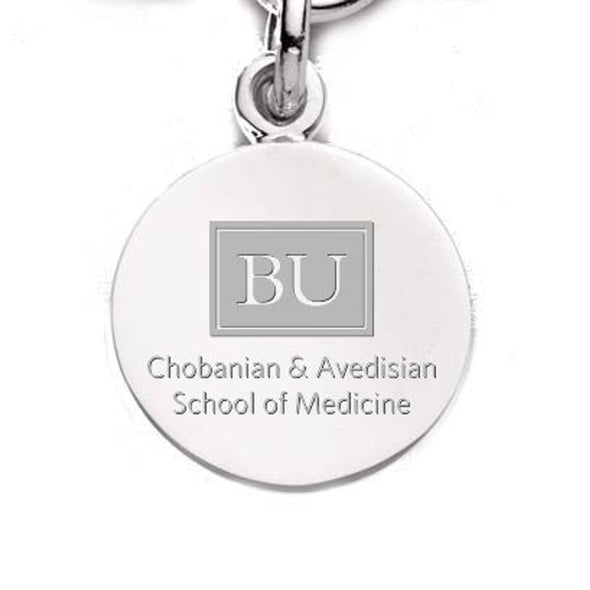 Chobanian & Avedisian School of Medicine Sterling Silver Charm Shot #1