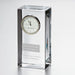 Chobanian & Avedisian School of Medicine Tall Glass Desk Clock by Simon Pearce