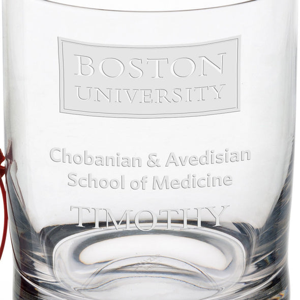 Chobanian & Avedisian School of Medicine Tumbler Glasses Shot #3