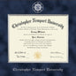 Christopher Newport University Diploma Frame - Excelsior Shot #2