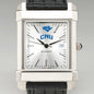 Christopher Newport University Men's Collegiate Watch with Leather Strap Shot #1