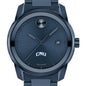 Christopher Newport University Men's Movado BOLD Blue Ion with Date Window Shot #1