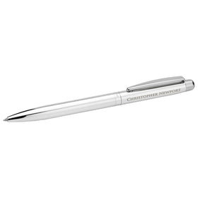 Christopher Newport University Pen in Sterling Silver Shot #1