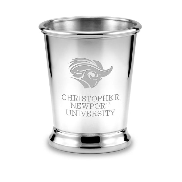 Christopher Newport University Pewter Julep Cup Shot #1
