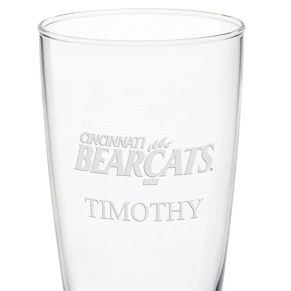 Cincinnati 20oz Pilsner Glasses - Set of 2 Shot #3