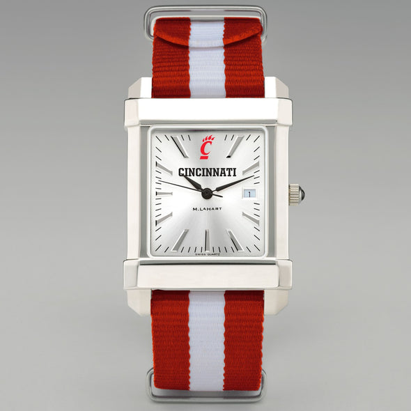 Cincinnati Collegiate Watch with RAF Nylon Strap for Men Shot #2
