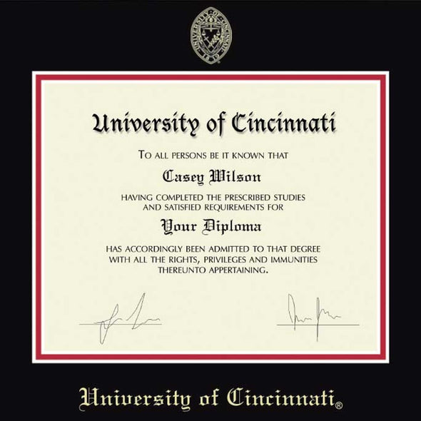 Cincinnati Diploma Frame, the Fidelitas Shot #2