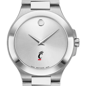 Cincinnati Men&#39;s Movado Collection Stainless Steel Watch with Silver Dial Shot #1
