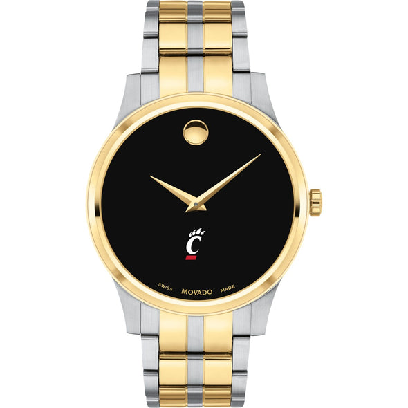 Cincinnati Men's Movado Collection Two-Tone Watch with Black Dial Shot #2