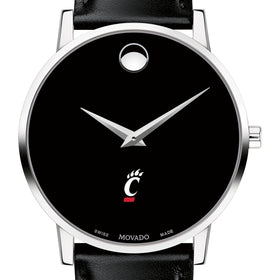 Cincinnati Men's Movado Museum with Leather Strap Shot #1