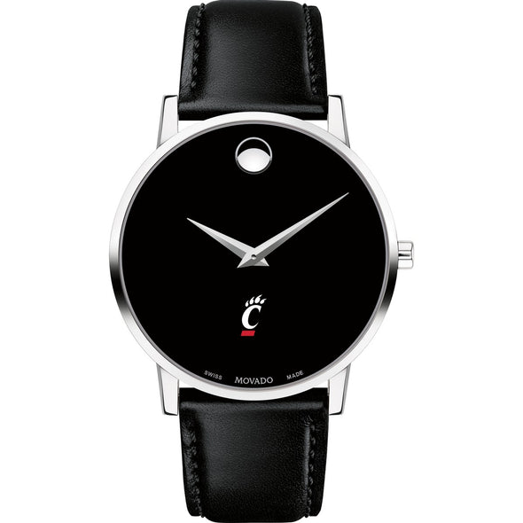 Cincinnati Men's Movado Museum with Leather Strap Shot #2