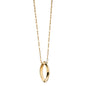 Cincinnati Monica Rich Kosann Poesy Ring Necklace in Gold Shot #2