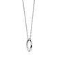Cincinnati Monica Rich Kosann Poesy Ring Necklace in Silver Shot #1