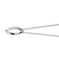 Cincinnati Monica Rich Kosann Poesy Ring Necklace in Silver Shot #3