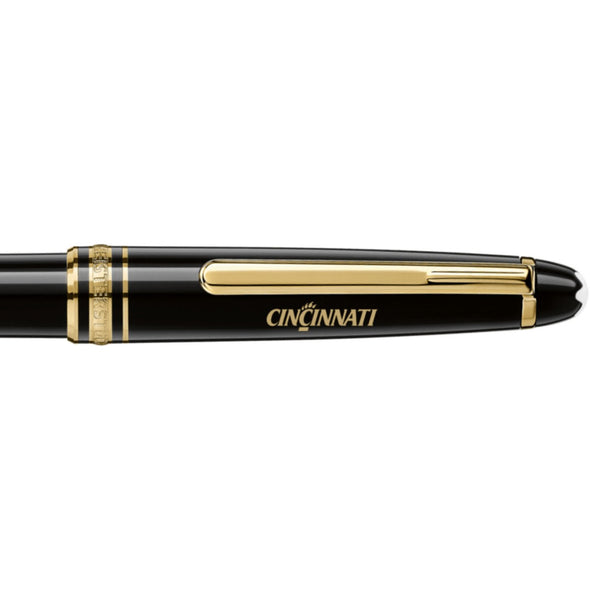 Cincinnati Montblanc Meisterstück Classique Ballpoint Pen in Gold Shot #2