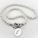 Cincinnati Pearl Necklace with Sterling Silver Charm