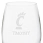 Cincinnati Red Wine Glasses - Set of 4 Shot #3