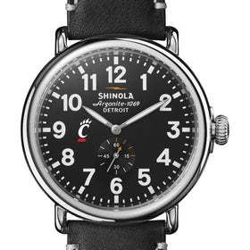 Cincinnati Shinola Watch, The Runwell 47 mm Black Dial Shot #1