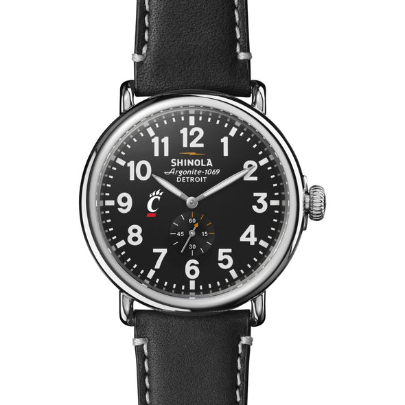 Cincinnati Shinola Watch, The Runwell 47 mm Black Dial Shot #2