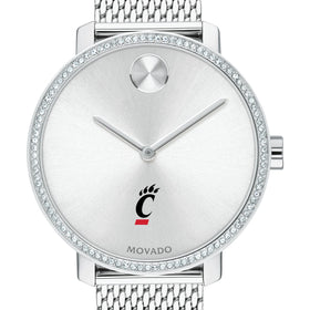 Cincinnati Women's Movado Bold with Crystal Bezel & Mesh Bracelet Shot #1