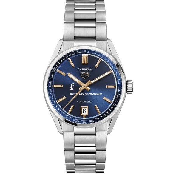 Cincinnati Women's TAG Heuer Steel Carrera Automatic with Blue Dial Shot #2