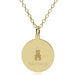 Citadel 18K Gold Pendant & Chain