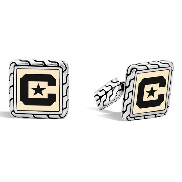 Citadel Cufflinks by John Hardy with 18K Gold Shot #2