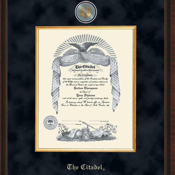 Citadel Diploma Frame - Excelsior Shot #2