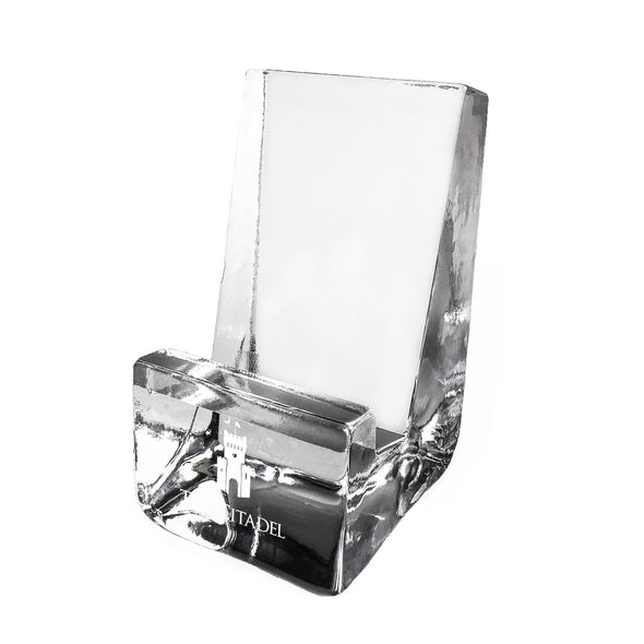 Citadel Glass Phone Holder by Simon Pearce Shot #2