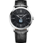 Citadel Men's Baume et Mercier 40mm Classima Quartz Watch with Black Dial & Black Leather Strap Shot #2