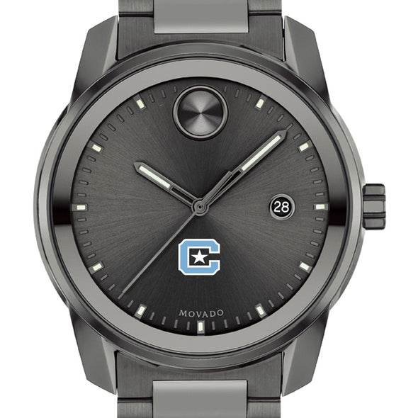 Citadel Men's Movado BOLD Gunmetal Grey with Date Window Shot #1