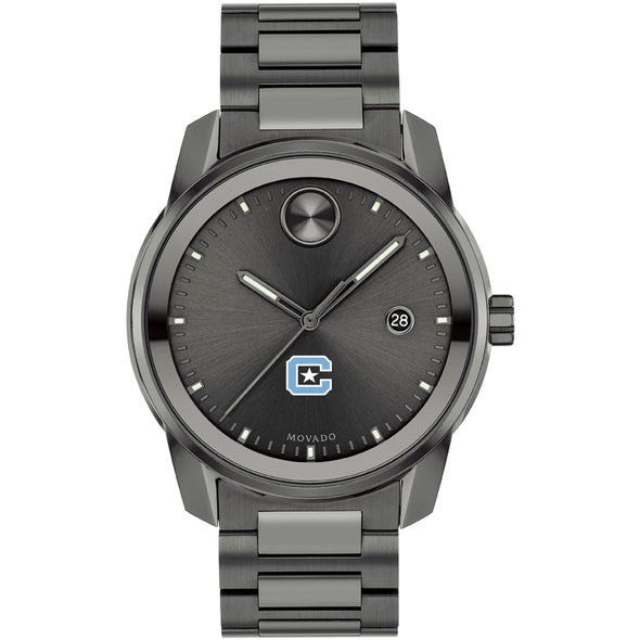 Citadel Men's Movado BOLD Gunmetal Grey with Date Window Shot #2