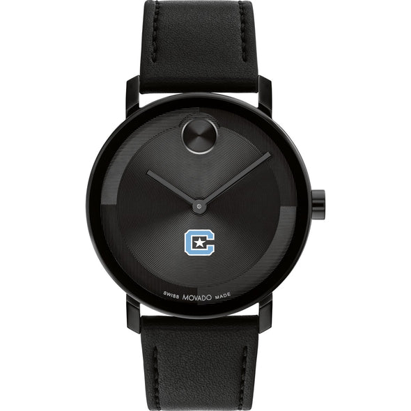 Citadel Men's Movado BOLD with Black Leather Strap Shot #2
