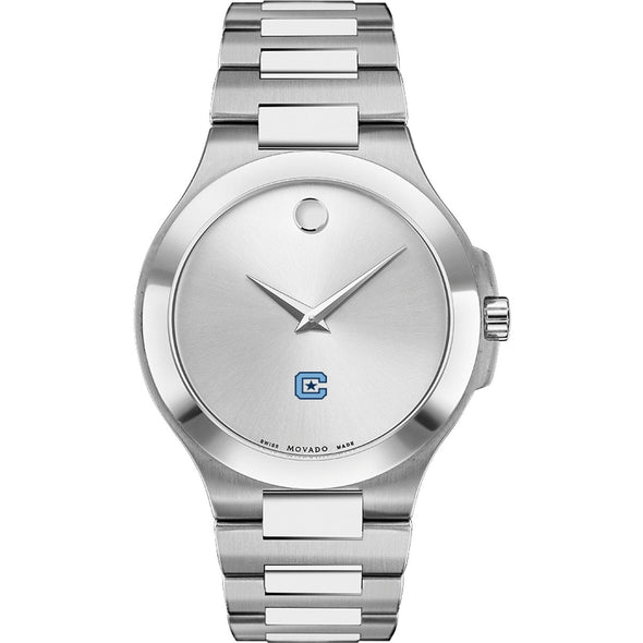 Citadel Men&#39;s Movado Collection Stainless Steel Watch with Silver Dial Shot #2