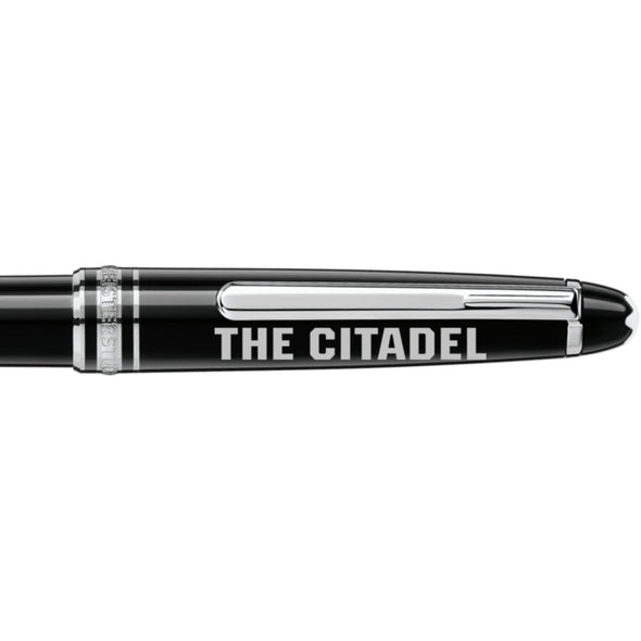 Citadel Montblanc Meisterstück Classique Ballpoint Pen in Platinum Shot #2