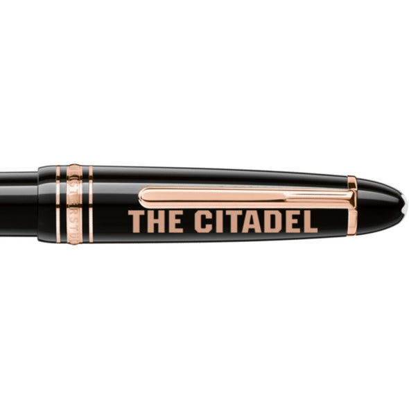 Citadel Montblanc Meisterstück LeGrand Ballpoint Pen in Red Gold Shot #2
