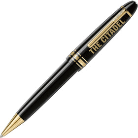 Citadel Montblanc Meisterstück Midsize Ballpoint Pen in Gold Shot #1