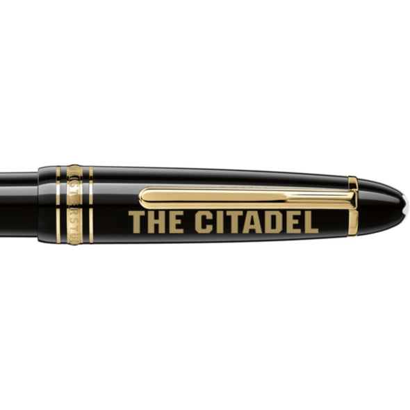 Citadel Montblanc Meisterstück Midsize Ballpoint Pen in Gold Shot #2