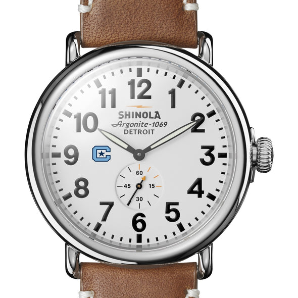 Citadel Shinola Watch, The Runwell 47 mm White Dial Shot #1