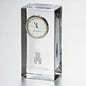 Citadel Tall Glass Desk Clock by Simon Pearce Shot #1