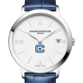 Citadel Women's Baume et Mercier 36.5mm Classima Watch with White Dial & Blue Leather Strap Shot #1