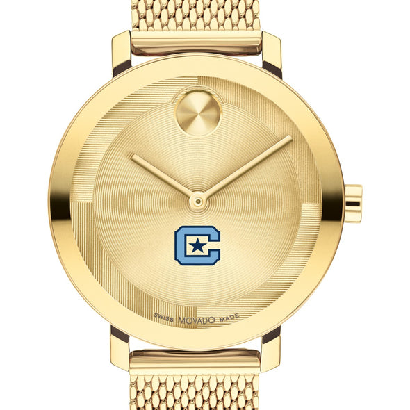 Citadel Women's Movado Bold Gold with Mesh Bracelet Shot #1