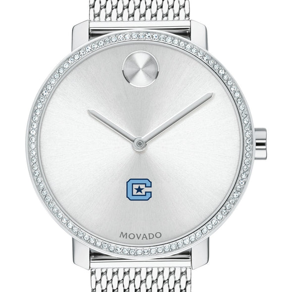 Citadel Women's Movado Bold with Crystal Bezel & Mesh Bracelet Shot #1
